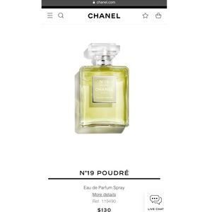 Chanel N 19 Poudré 3.4 FL oz